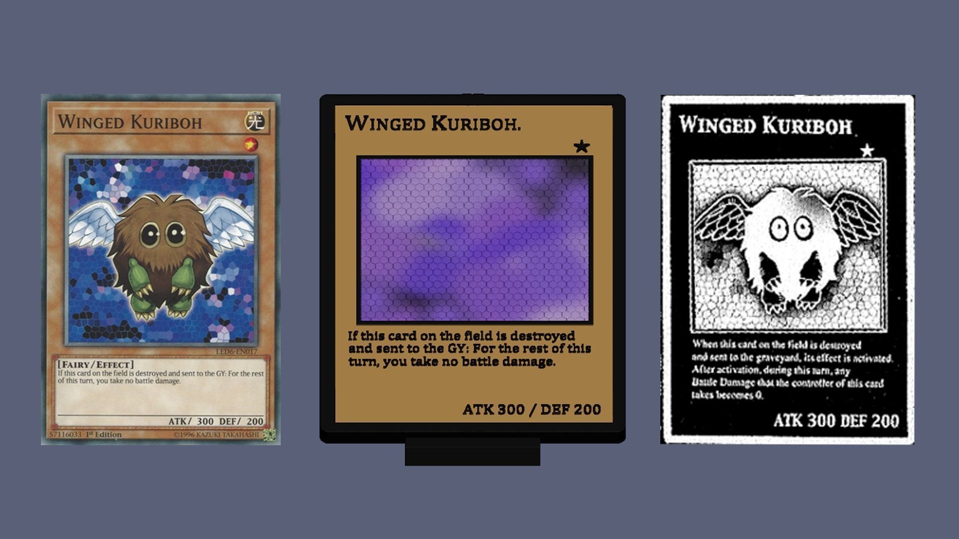 Winged Kuriboh 3D print model_2