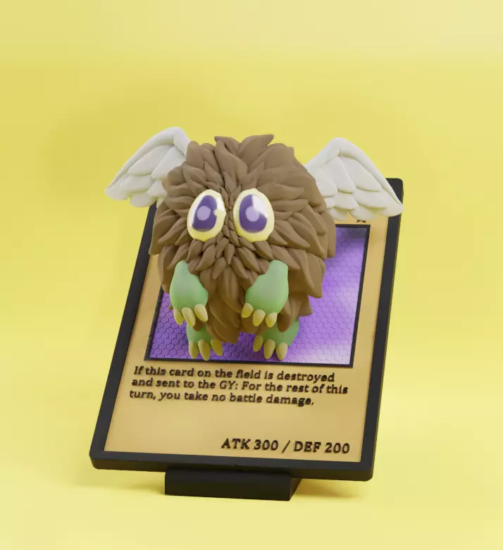 Winged Kuriboh 3D print model_0