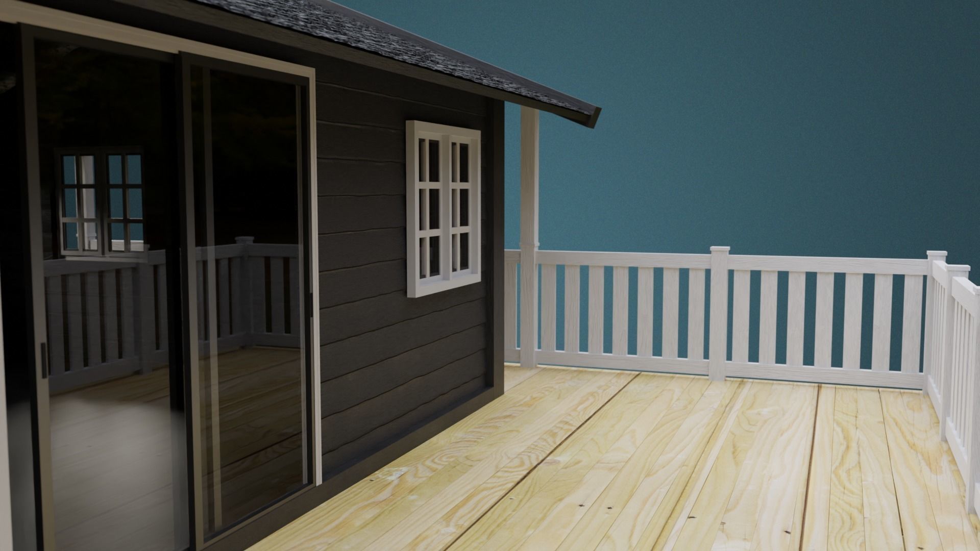  scandinavian house 3D model_13