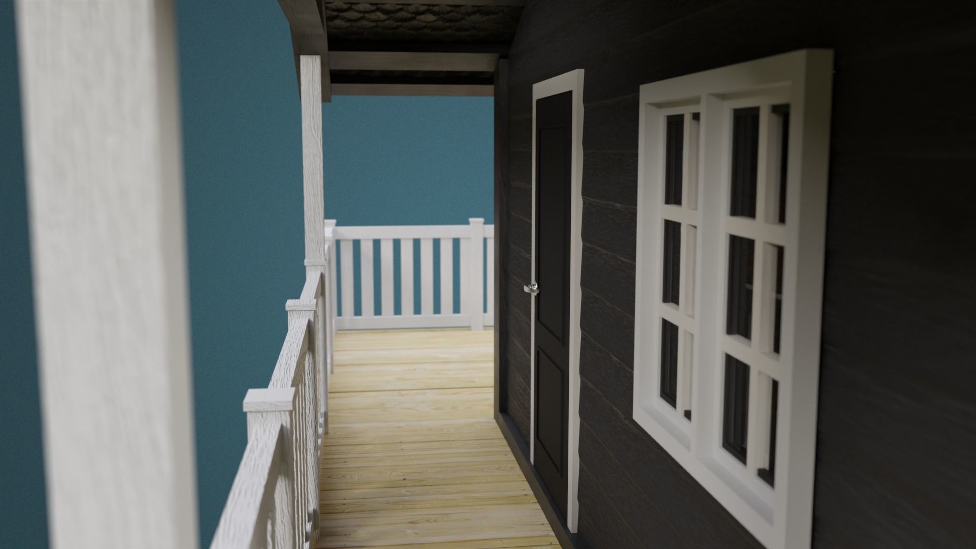  scandinavian house 3D model_14