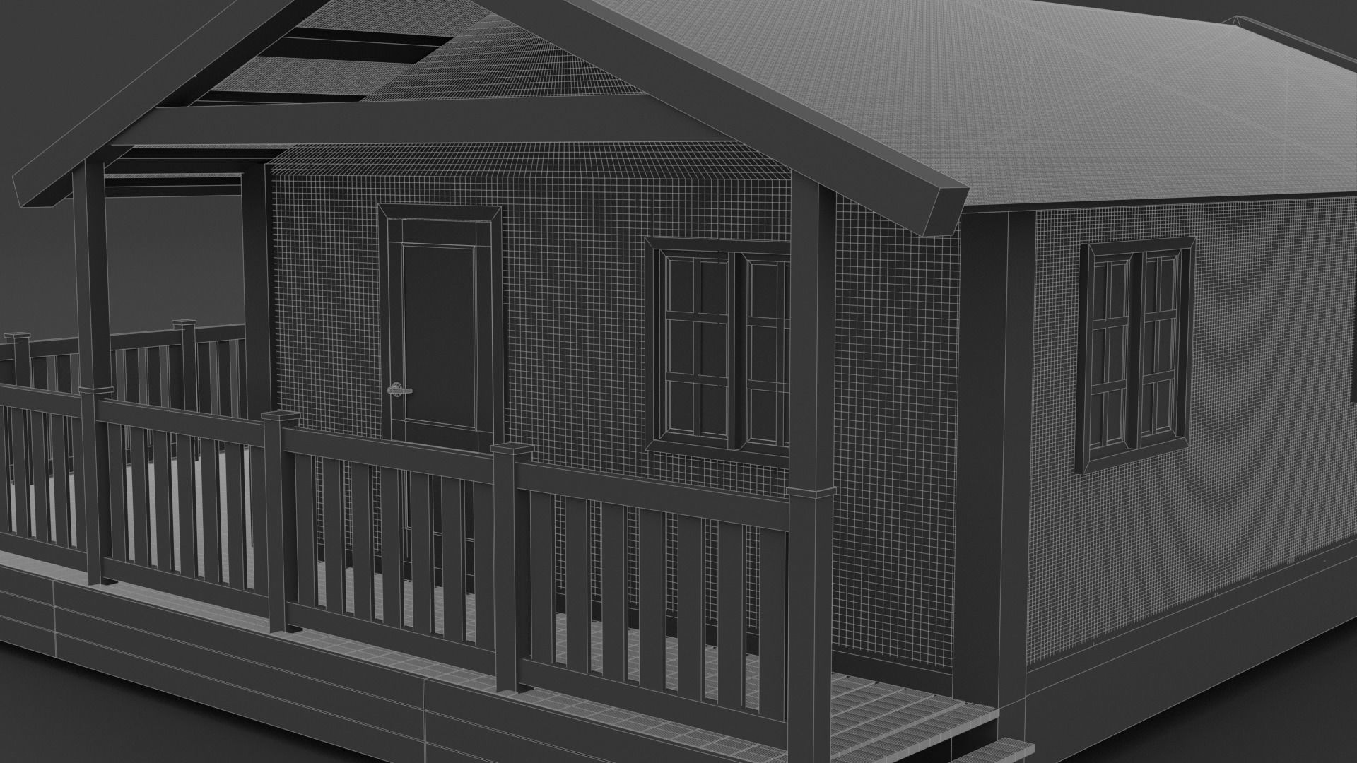  scandinavian house 3D model_18
