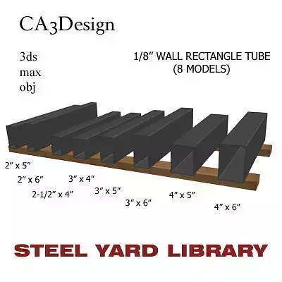 1 8in Wall Rectangle Tube