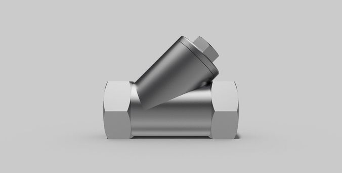 3-4 Inch BSP - Check valve lift - Autodesk Inventor 3D model