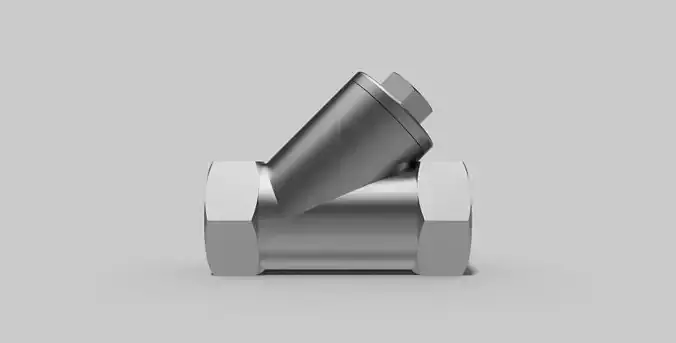 1 Inch BSP - Check valve lift - Autodesk Inventor