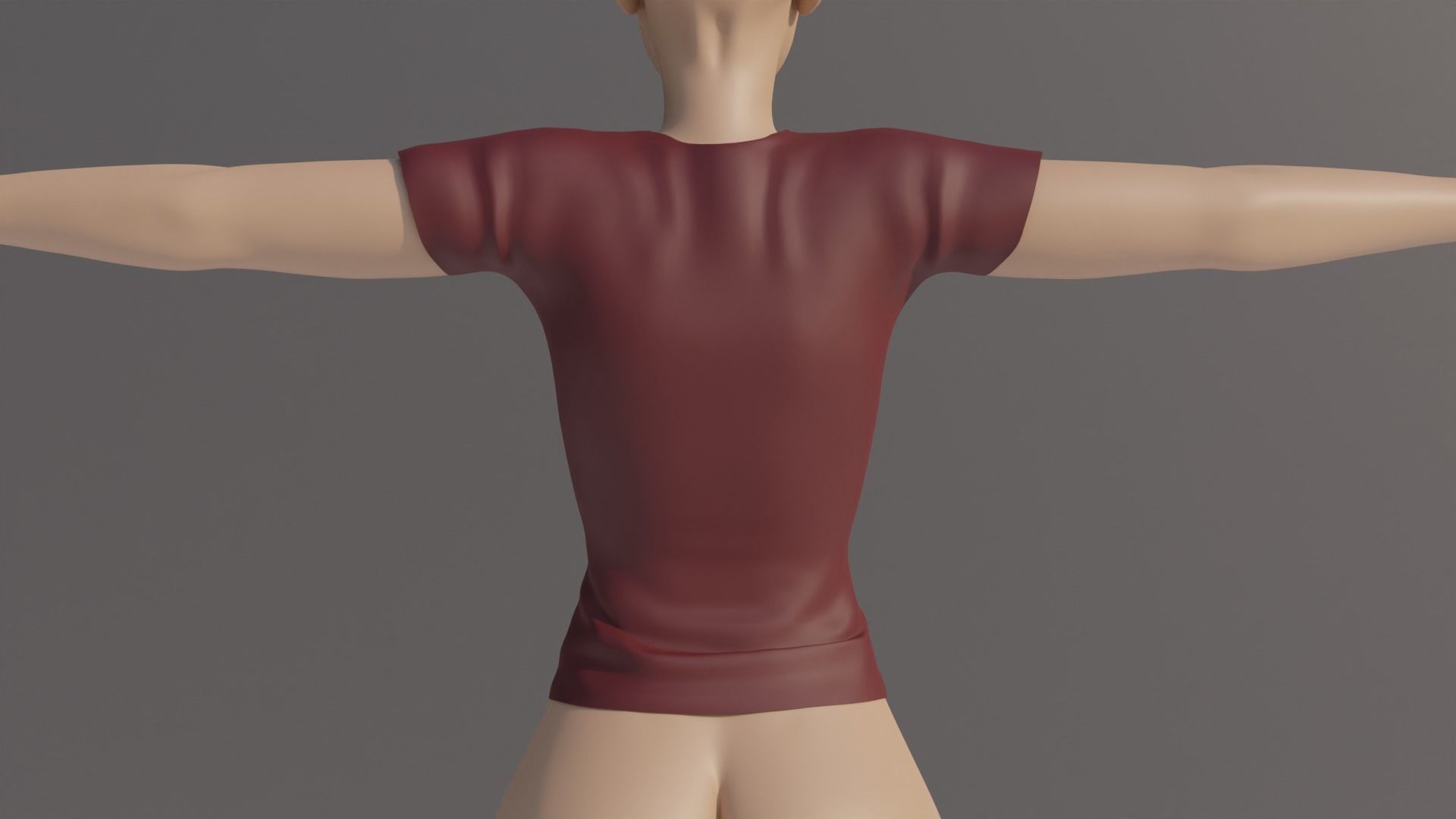 Female Shirt Pack - 17 Designs 3D model_10