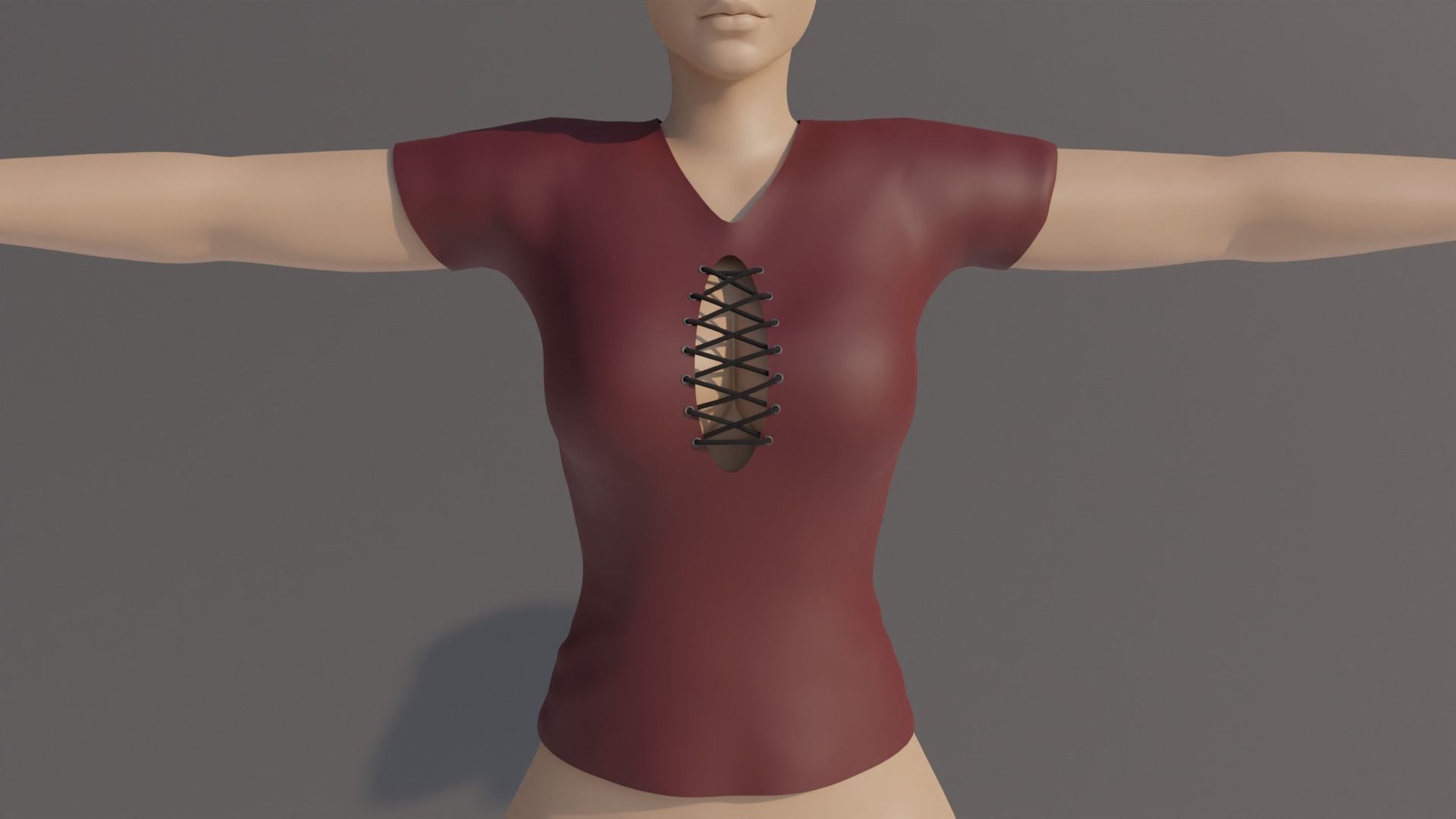 Female Shirt Pack - 17 Designs 3D model_32