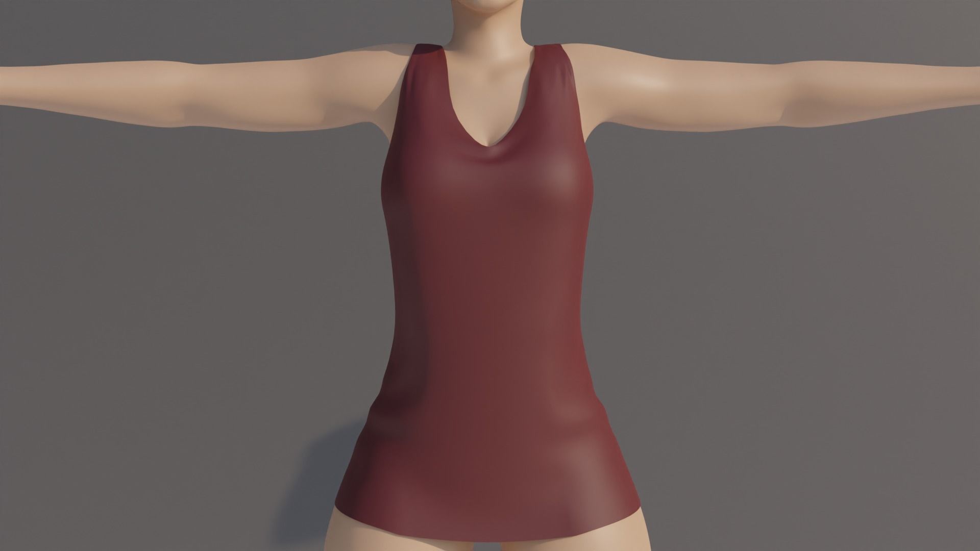 Female Shirt Pack - 17 Designs 3D model_7