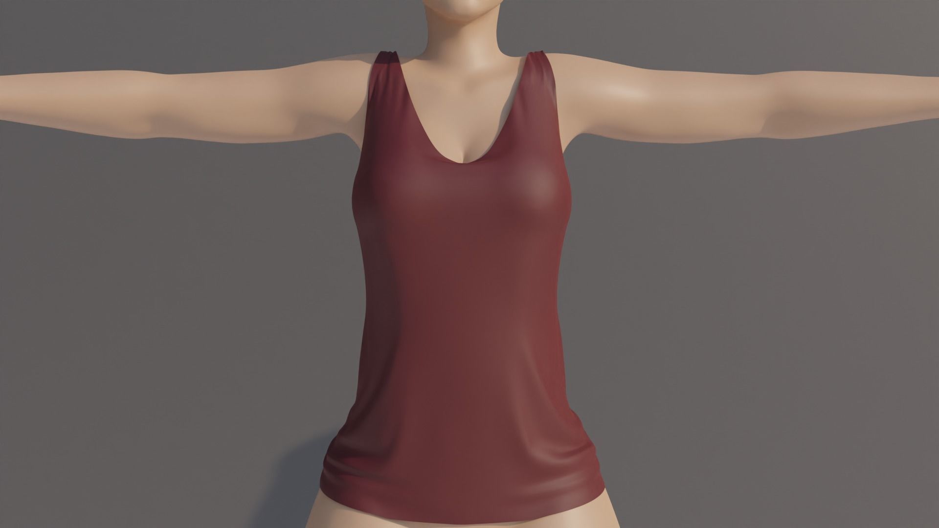 Female Shirt Pack - 17 Designs 3D model_24