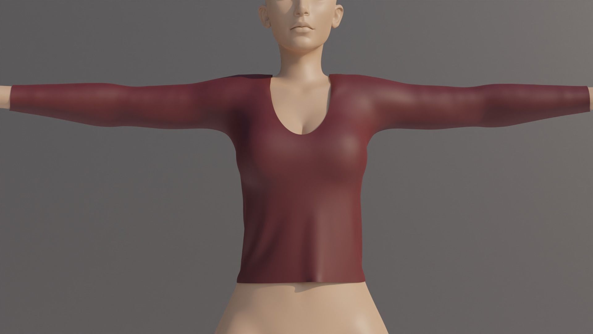 Female Shirt Pack - 17 Designs 3D model_30
