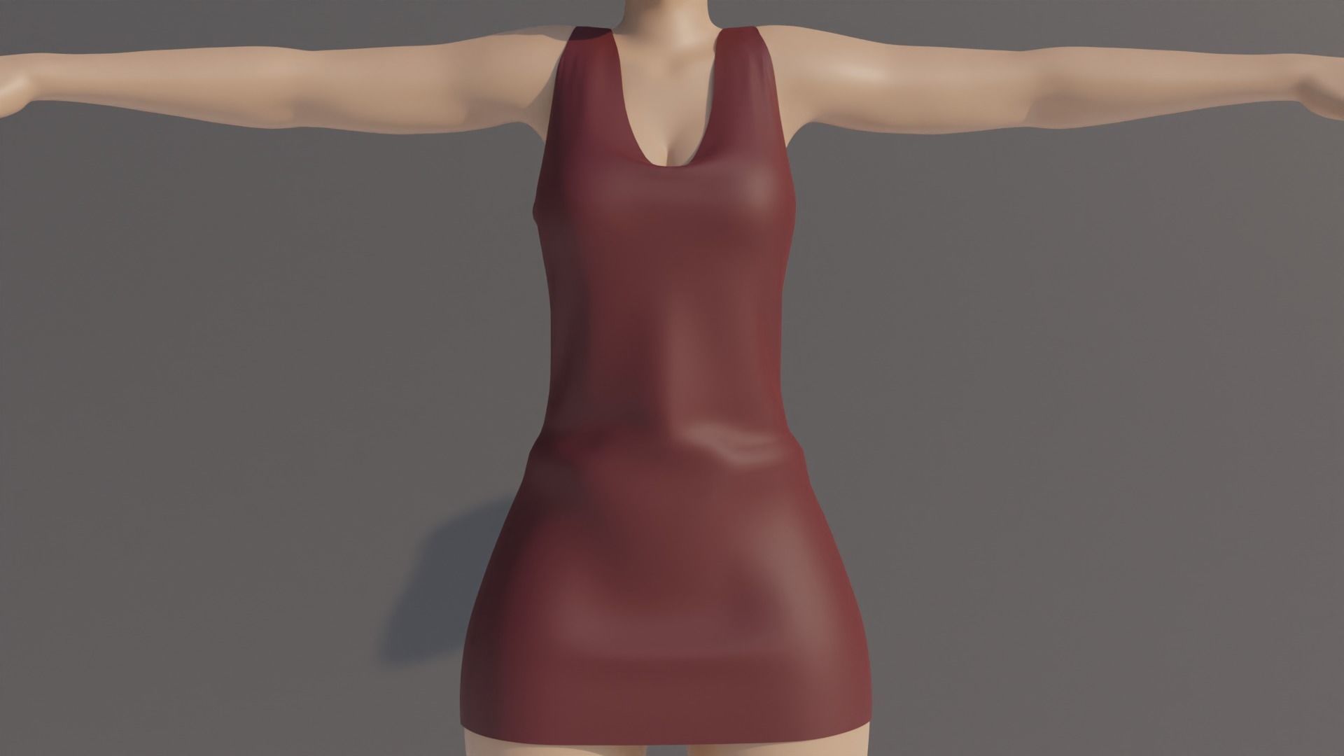 Female Shirt Pack - 17 Designs 3D model_3