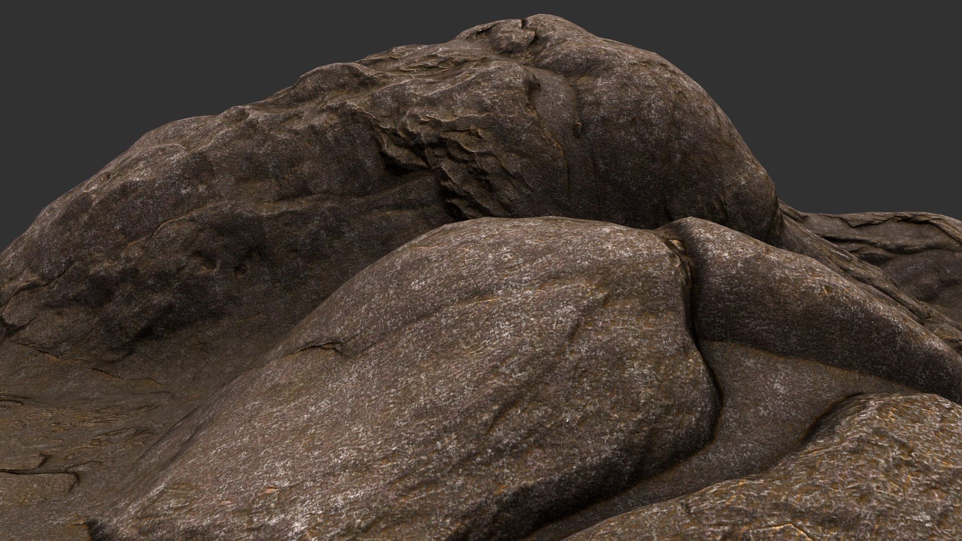 rock  mount 3D model_13