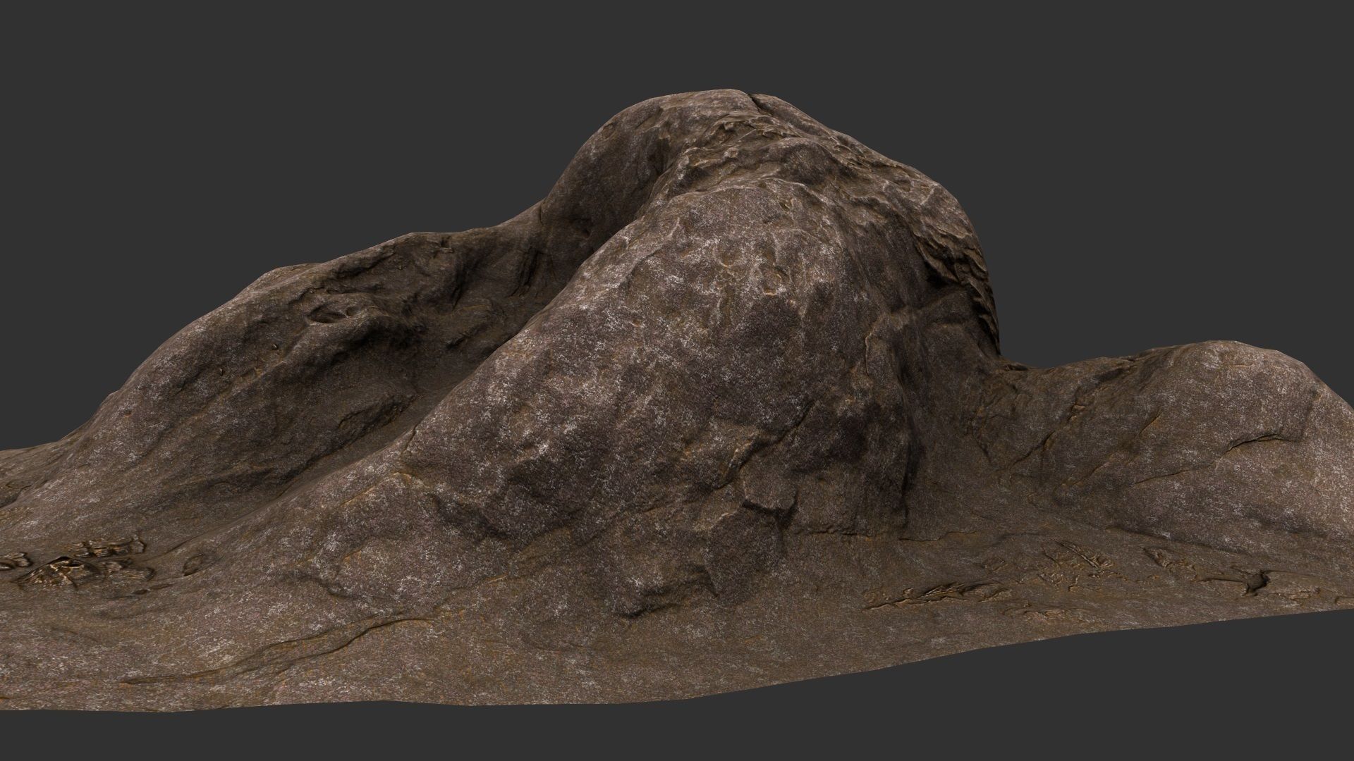 rock  mount 3D model_10