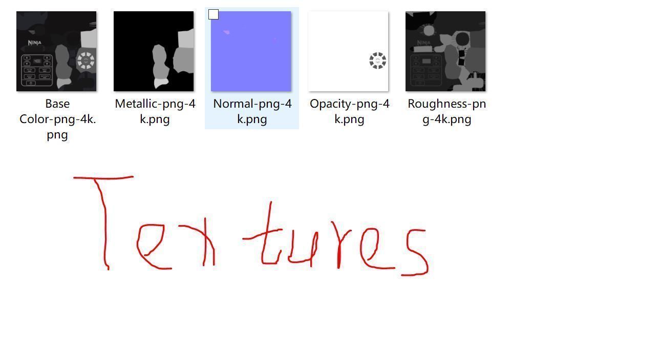 Ninja AF101 Air Fryer 3D model_14