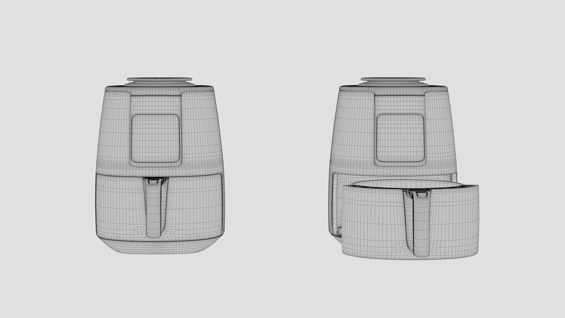 Ninja AF101 Air Fryer 3D model_16