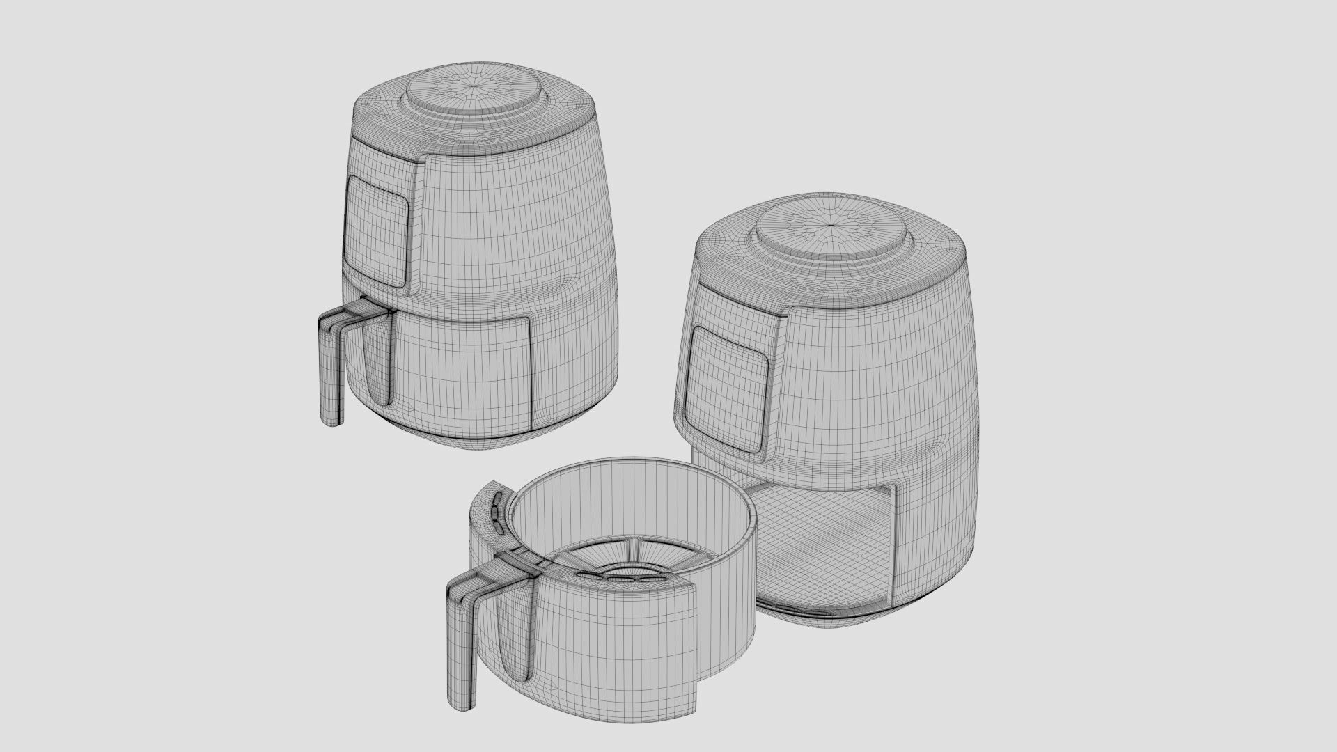 Ninja AF101 Air Fryer 3D model_19
