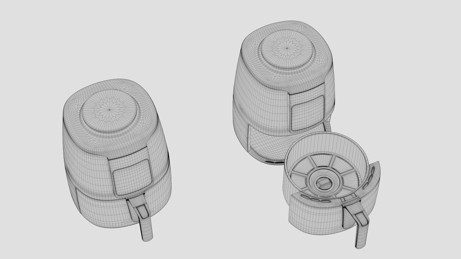 Ninja AF101 Air Fryer 3D model_17