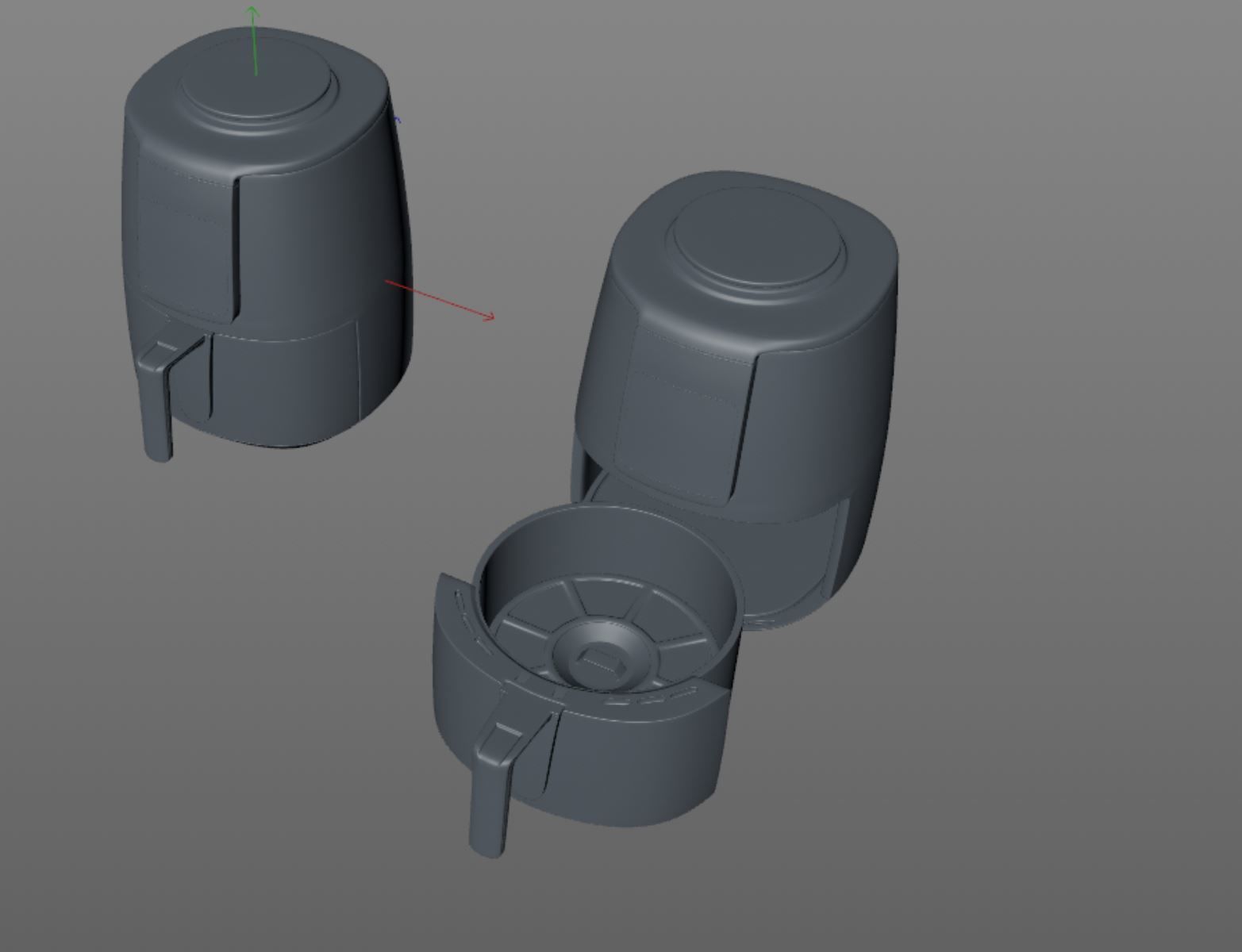 Ninja AF101 Air Fryer 3D model_11