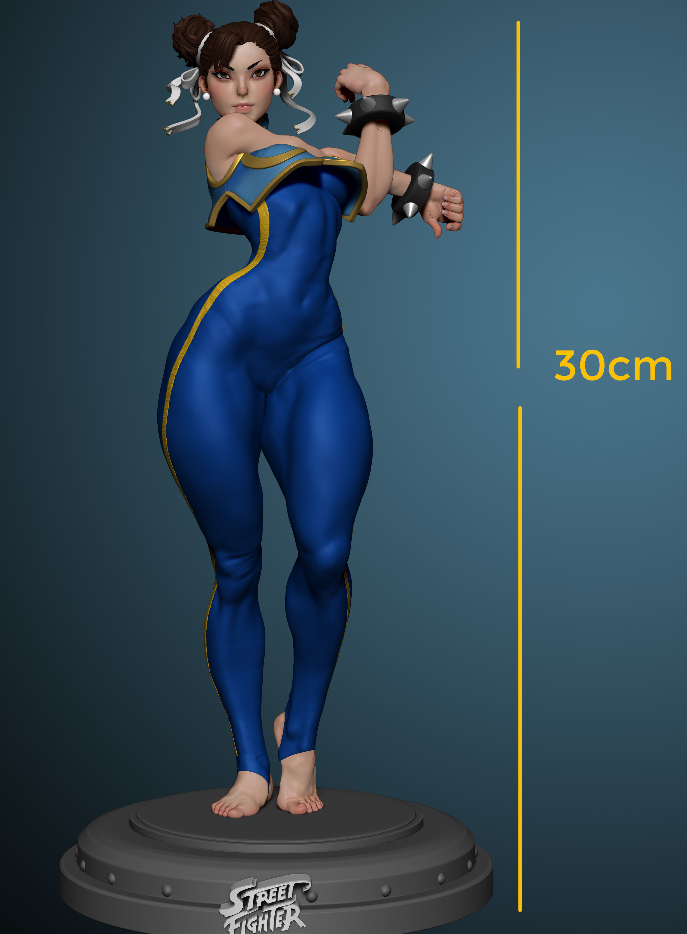 ChunLi for Print 3D print model_3