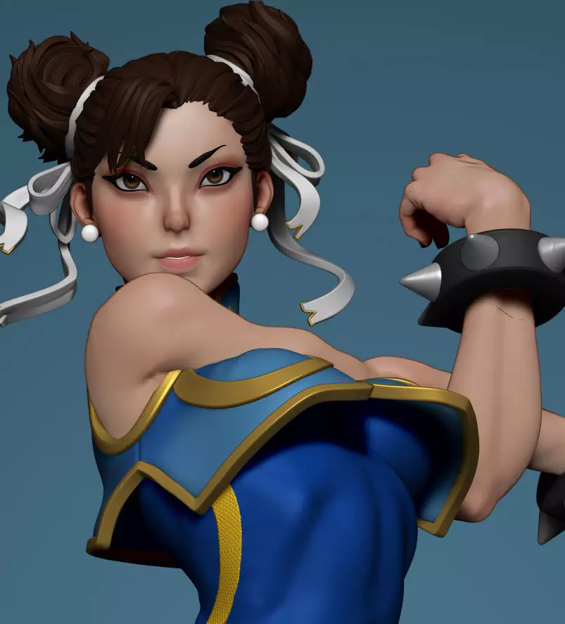 ChunLi for Print 3D print model_0