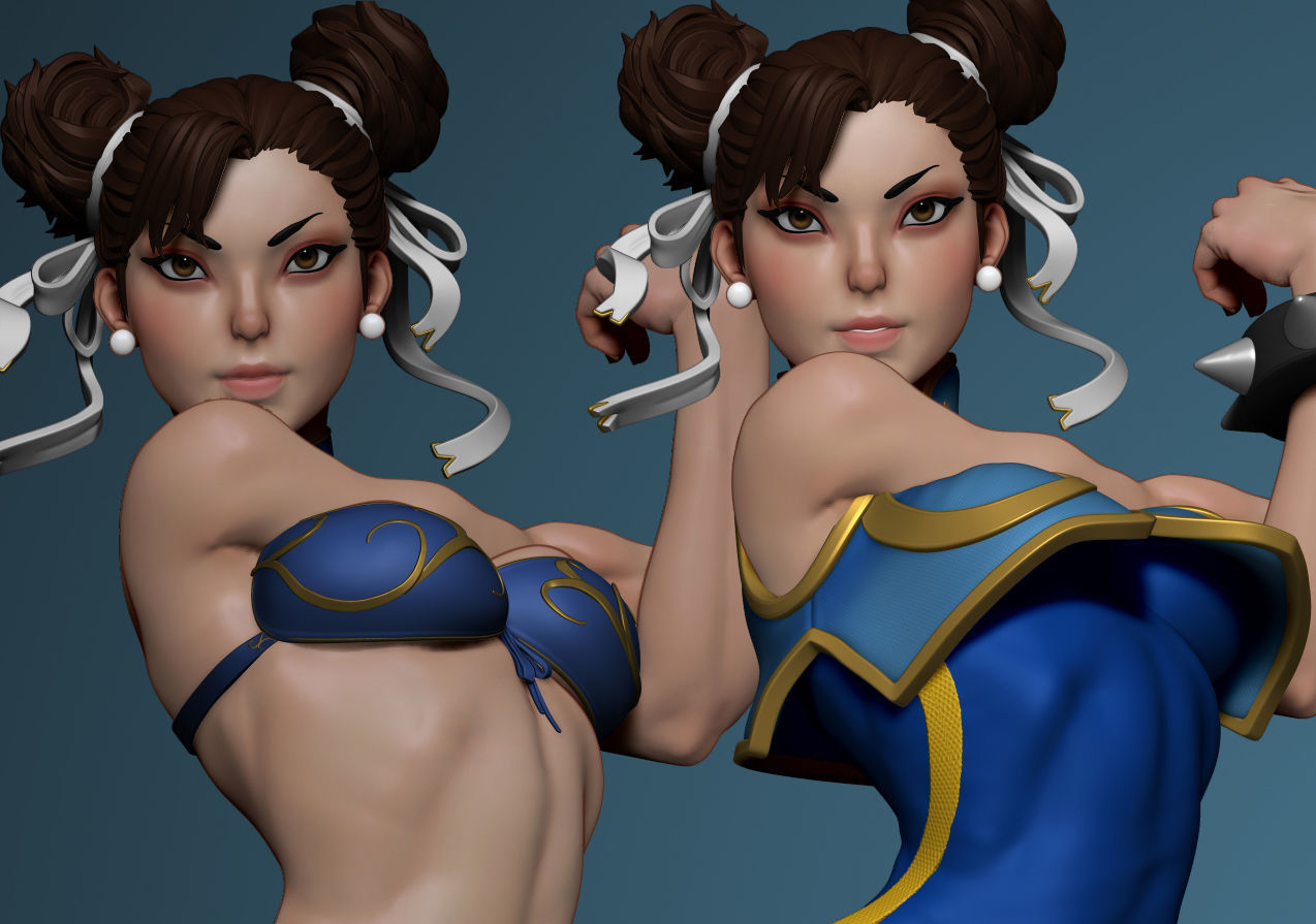 ChunLi for Print 3D print model_2