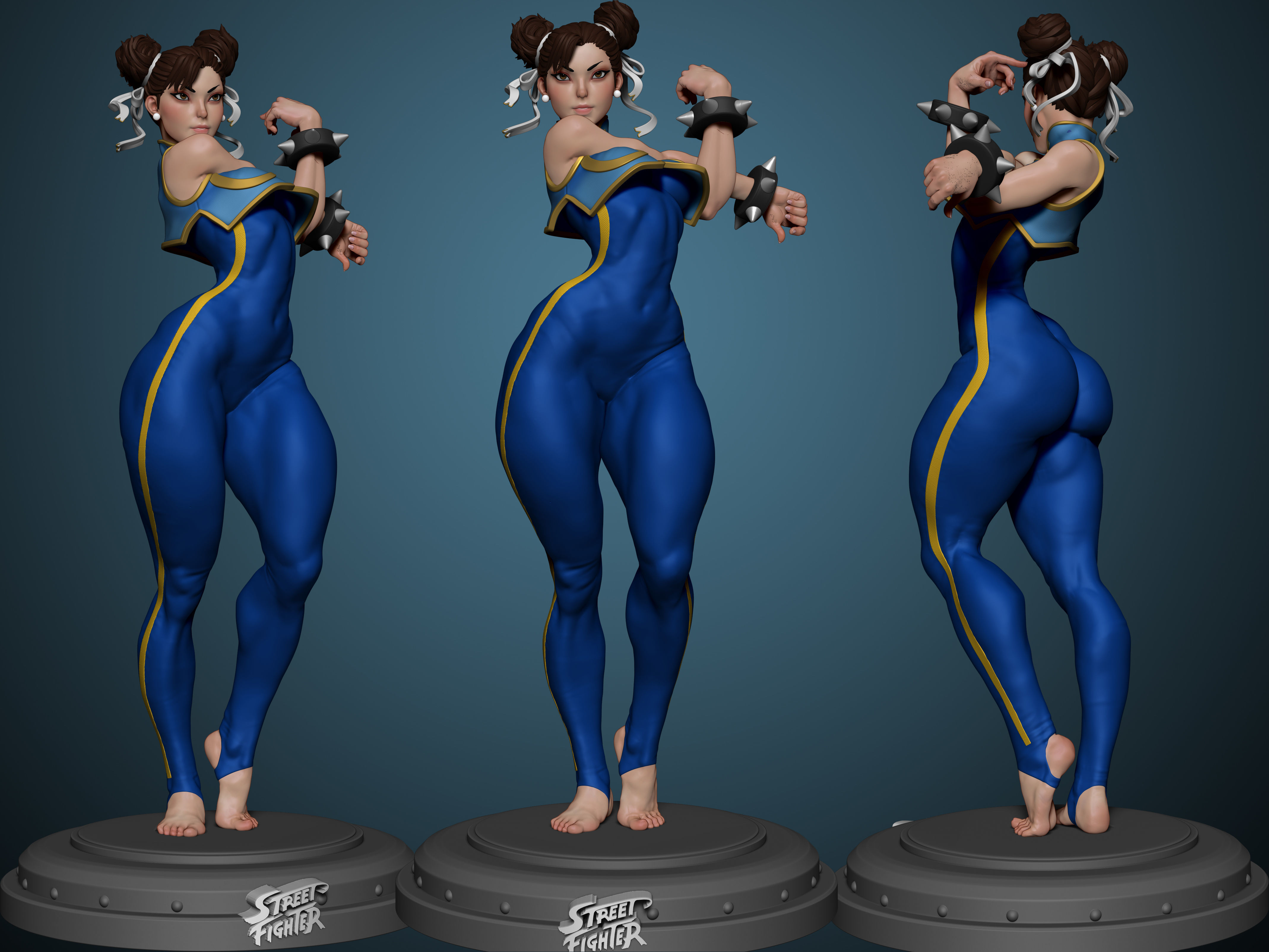 ChunLi for Print 3D print model_22
