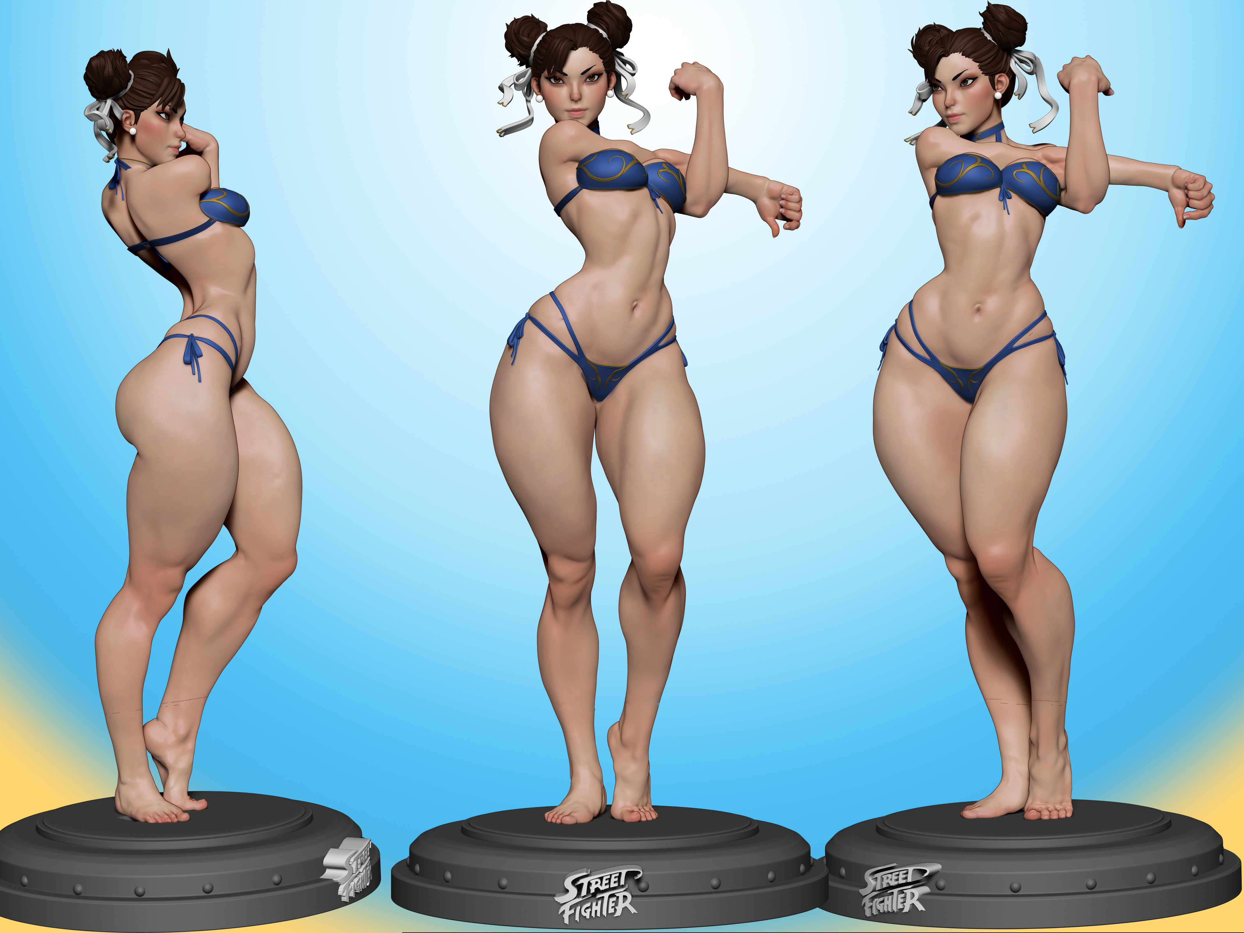 ChunLi for Print 3D print model_4