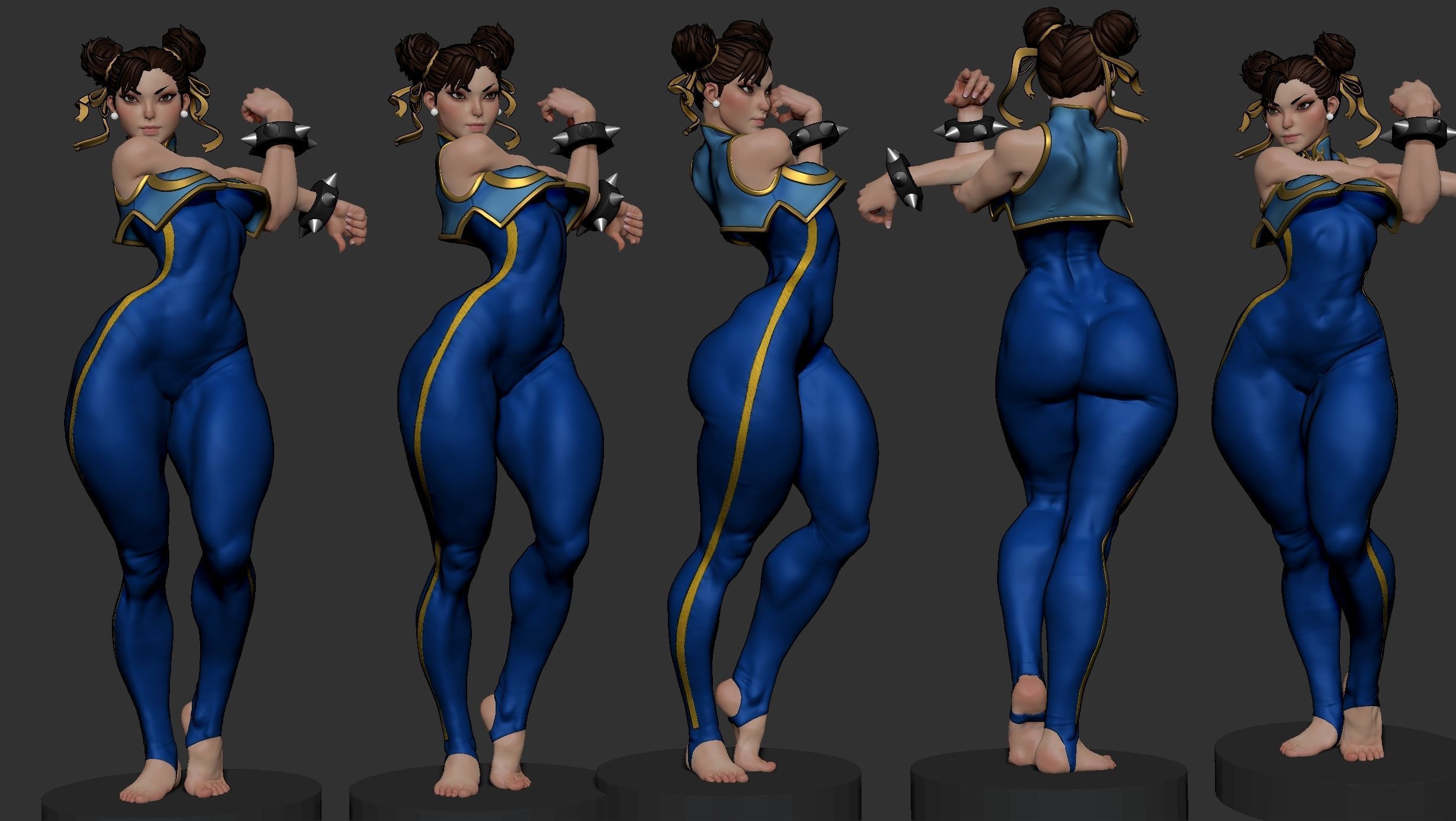 ChunLi for Print 3D print model_19