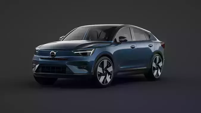 Volvo C40 Recharge 2022 3D model
