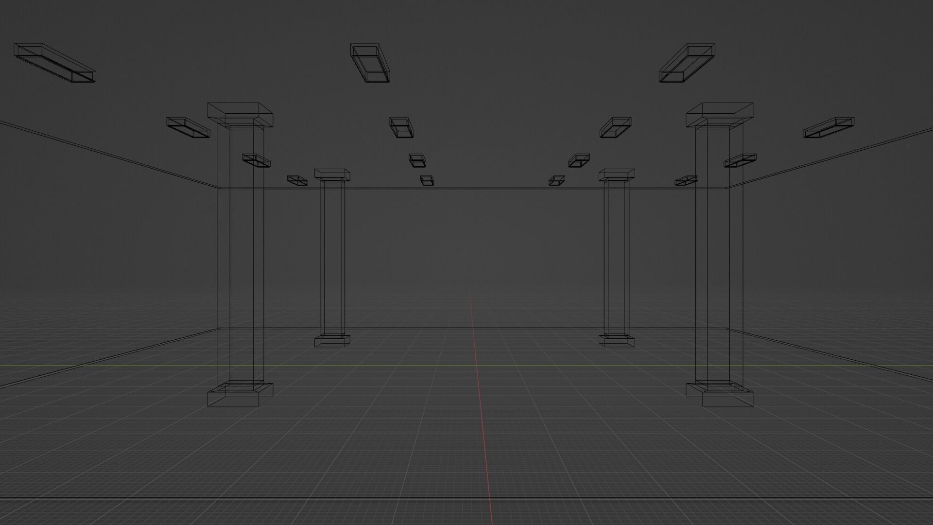 Parking Garage Free low-poly 3D model_4