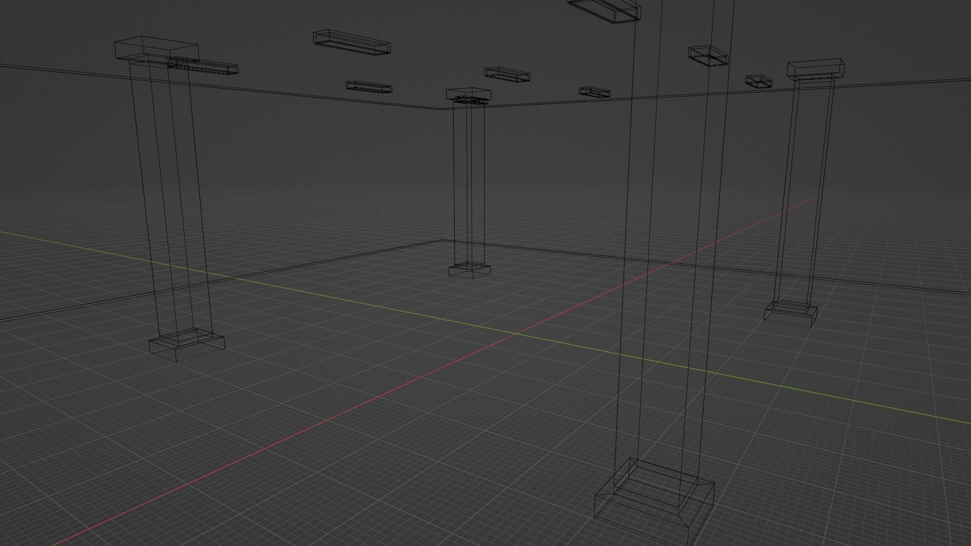 Parking Garage Free low-poly 3D model_5