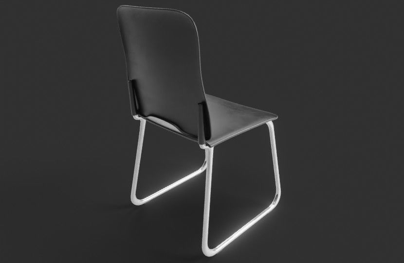Modern Chair 3D model_1