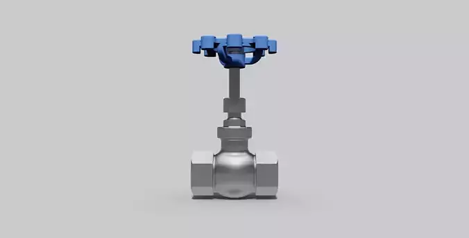 1 Inch BSP - Globe valve - Autodesk Inventor