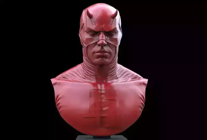 Daredevil bust of