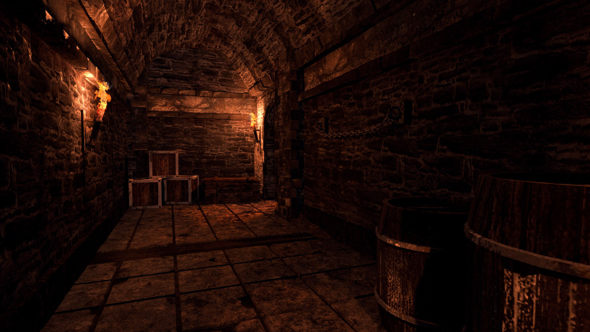 Medieval Dungeon - Modular Low-poly 3D model_7