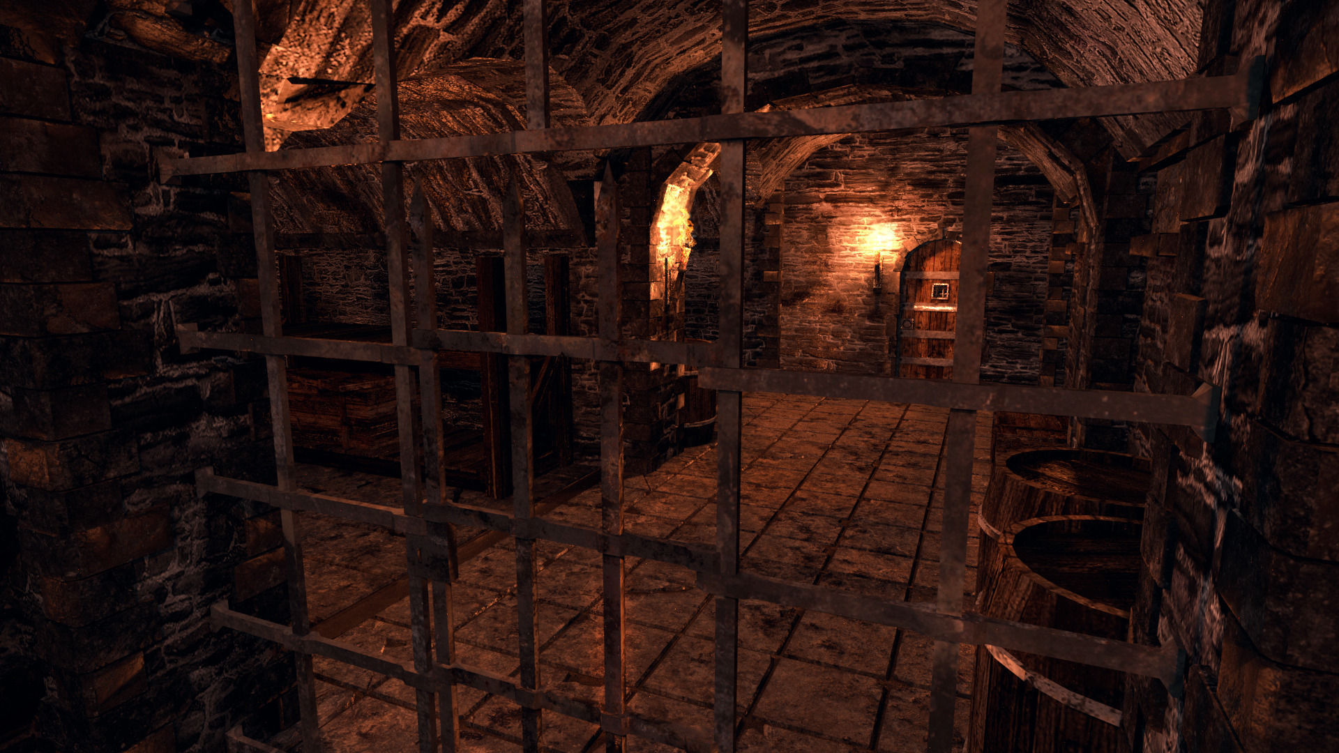 Medieval Dungeon - Modular Low-poly 3D model_2
