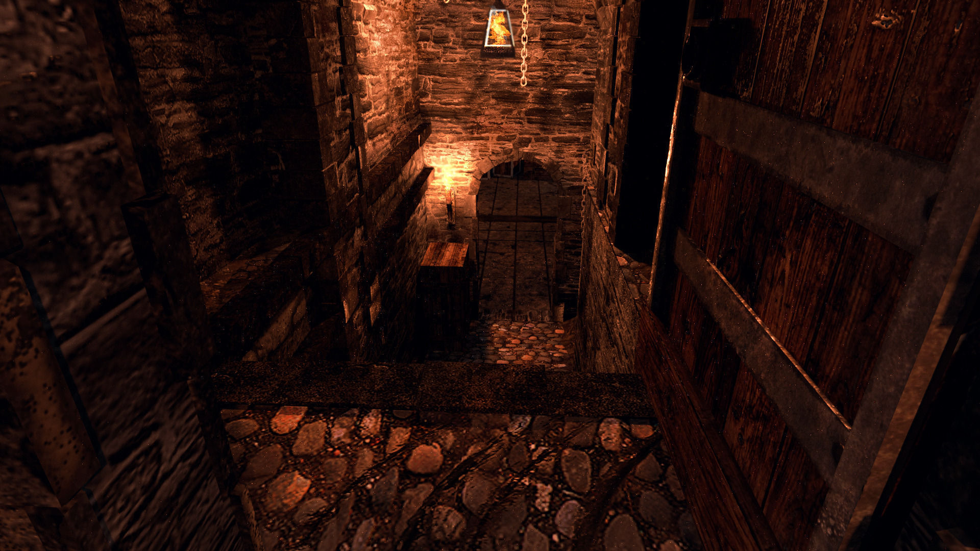 Medieval Dungeon - Modular Low-poly 3D model_6