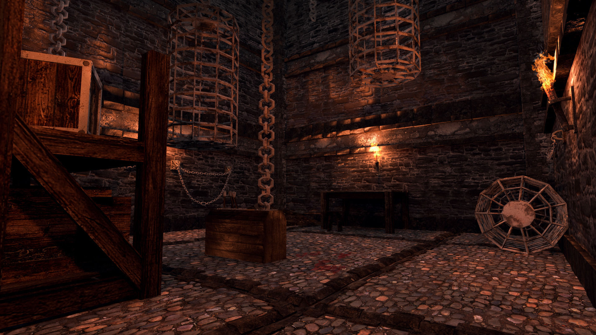 Medieval Dungeon - Modular Low-poly 3D model_8