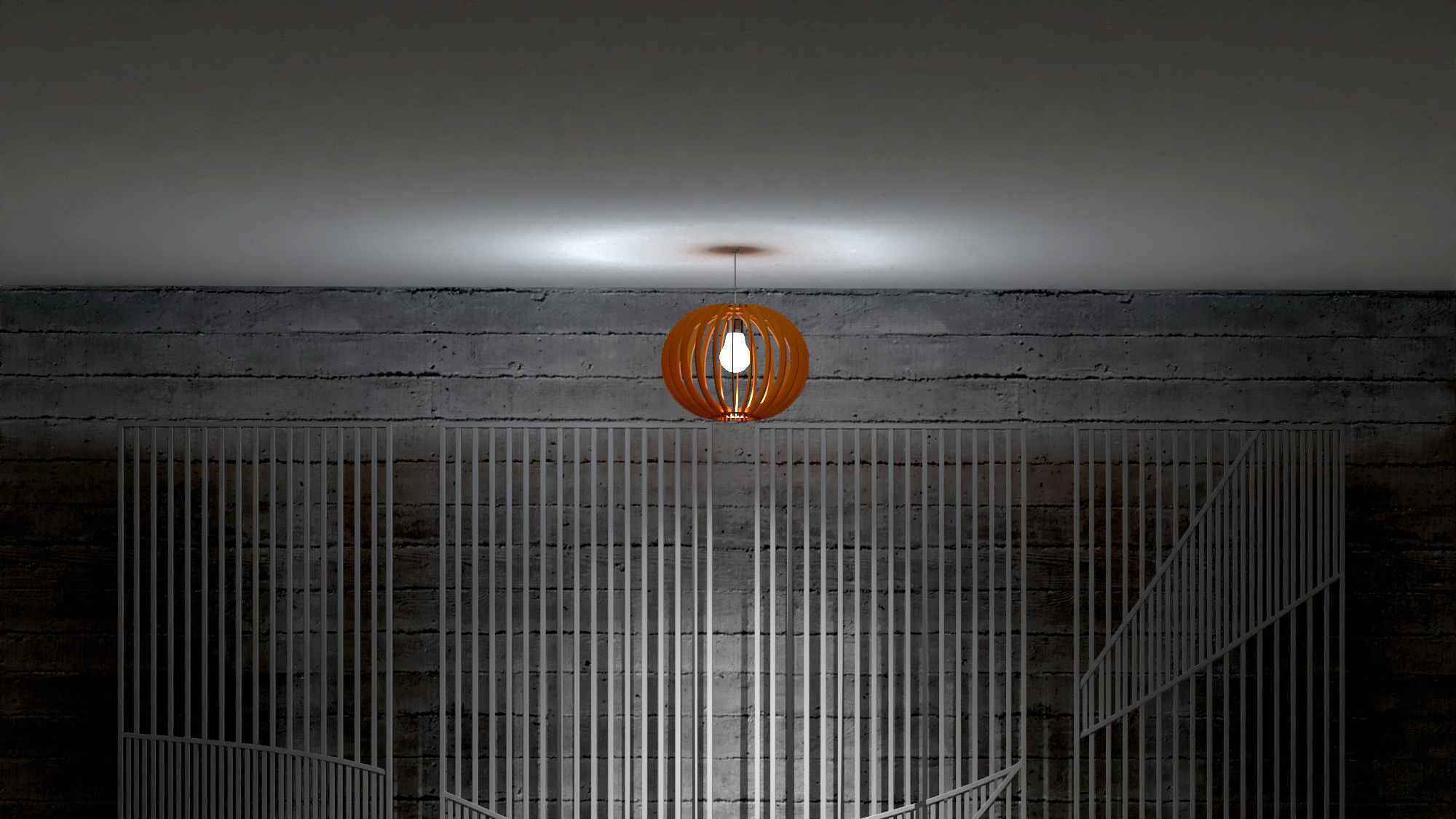 Chandelier lamp 3D model_1