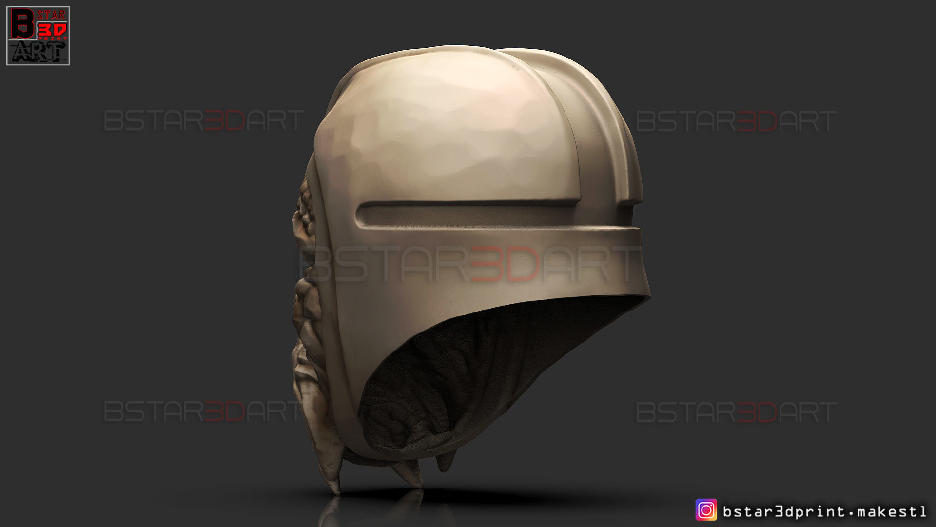 The Time Keeper Helmet 02 - LOKI TV series 2021 Cosplay Mask 3D print model_3
