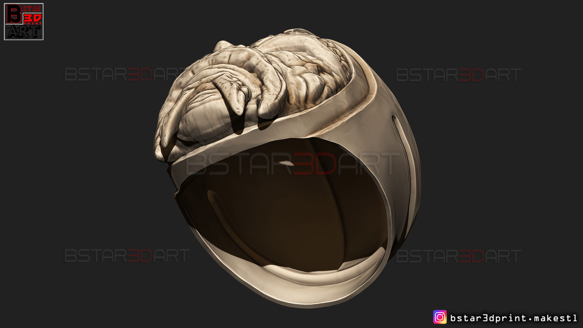 The Time Keeper Helmet 02 - LOKI TV series 2021 Cosplay Mask 3D print model_15