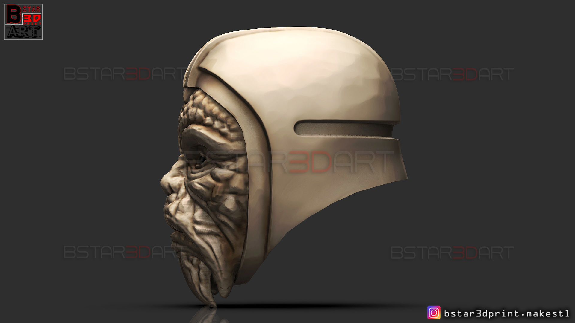 The Time Keeper Helmet 02 - LOKI TV series 2021 Cosplay Mask 3D print model_2