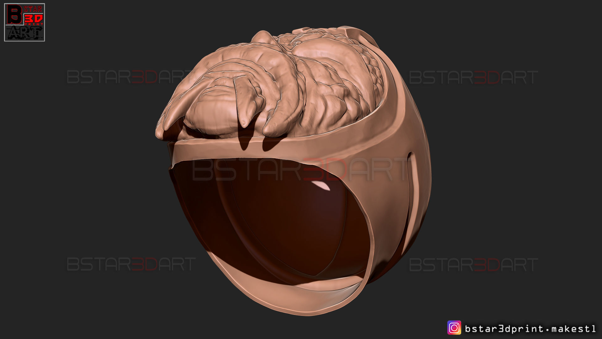 The Time Keeper Helmet 02 - LOKI TV series 2021 Cosplay Mask 3D print model_24