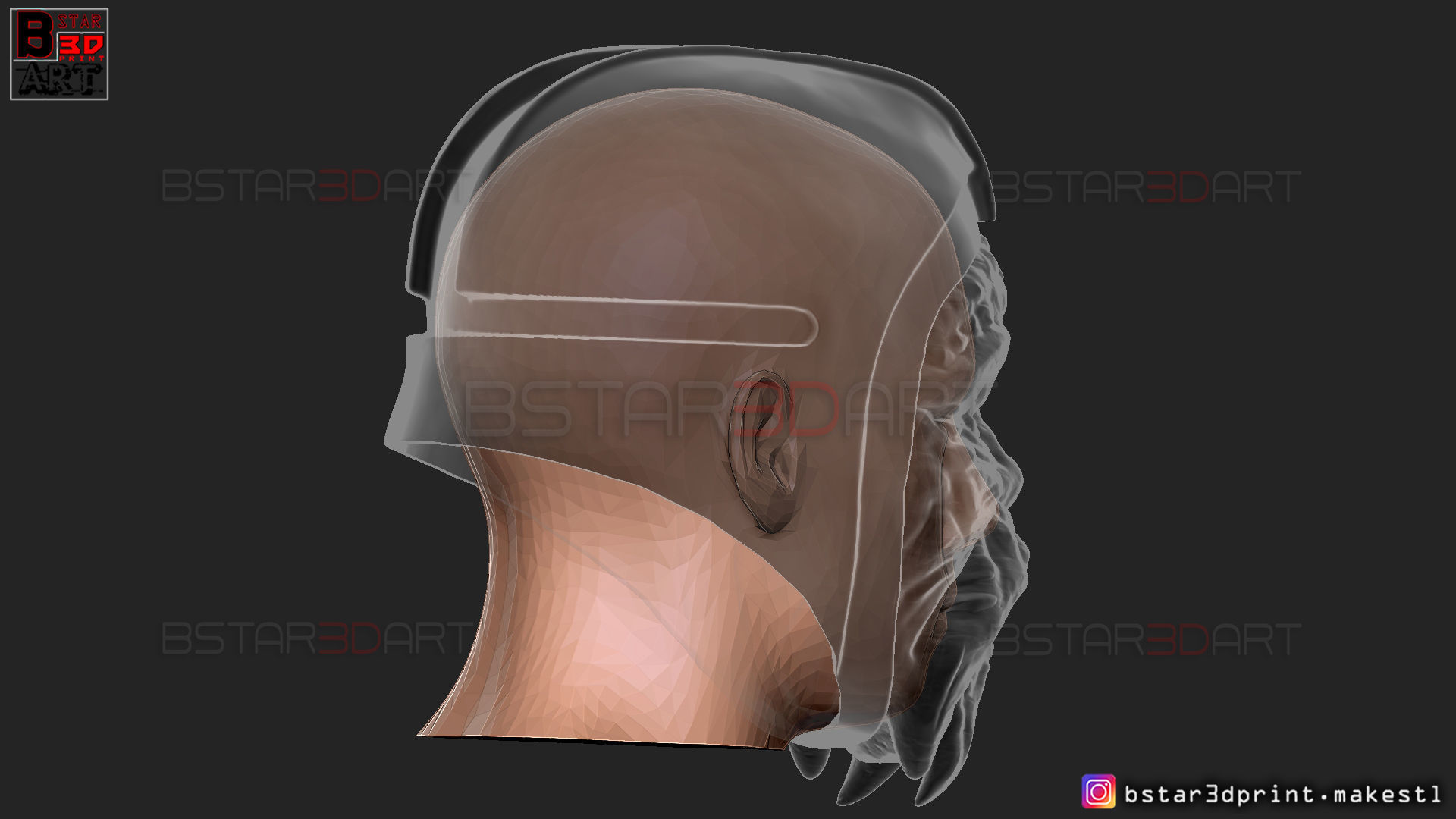 The Time Keeper Helmet 02 - LOKI TV series 2021 Cosplay Mask 3D print model_27