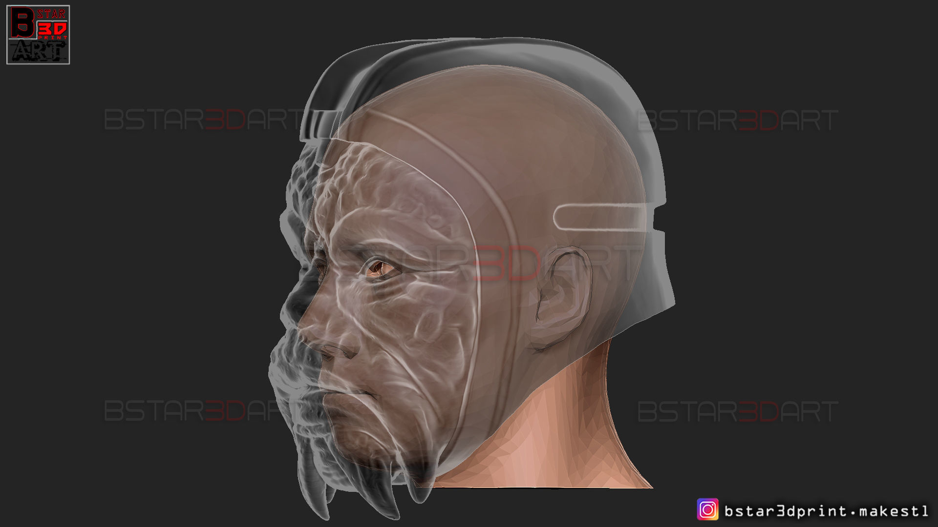 The Time Keeper Helmet 02 - LOKI TV series 2021 Cosplay Mask 3D print model_26