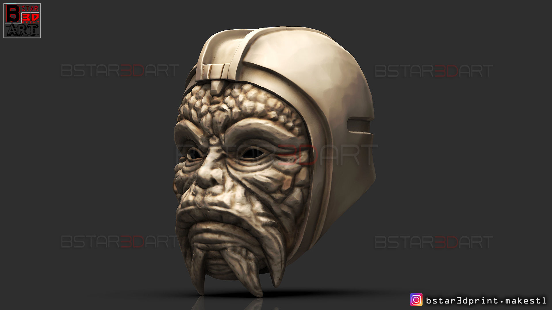 The Time Keeper Helmet 02 - LOKI TV series 2021 Cosplay Mask 3D print model_1