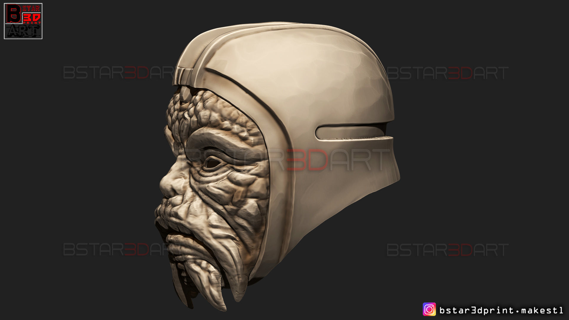 The Time Keeper Helmet 02 - LOKI TV series 2021 Cosplay Mask 3D print model_8