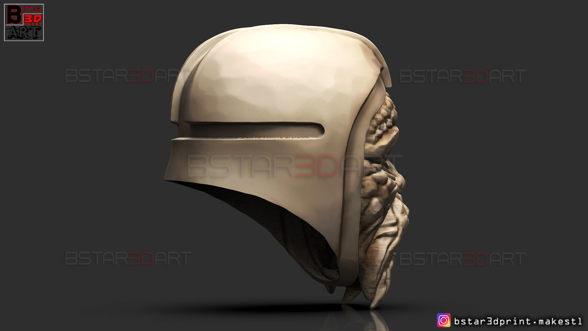 The Time Keeper Helmet 02 - LOKI TV series 2021 Cosplay Mask 3D print model_4