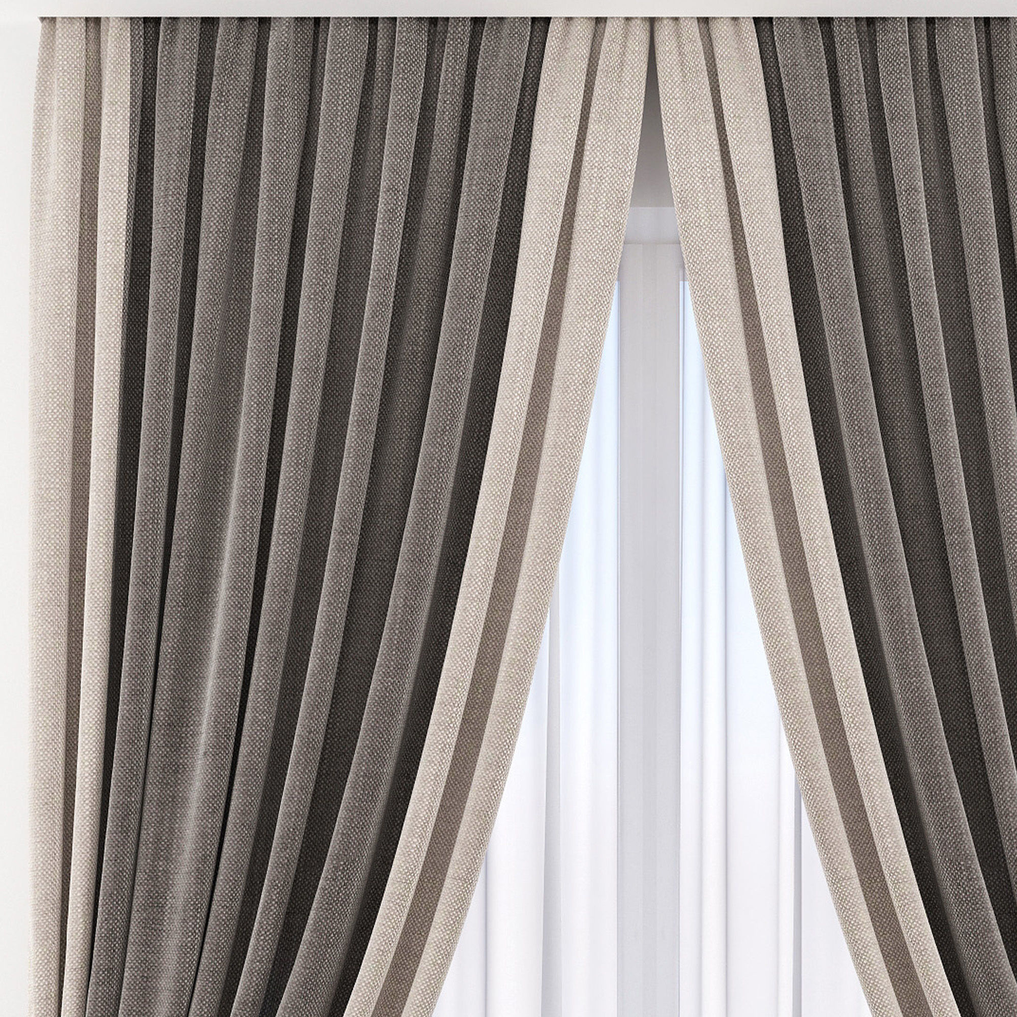 Set 76 Curtains 3D model_3