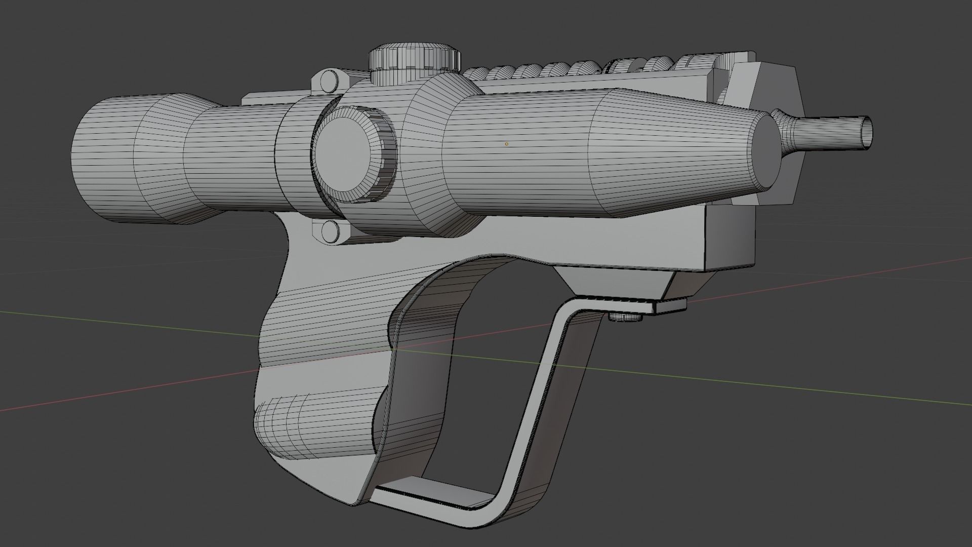EC-17 Hold-Out Blaster Pistol 3D model_1