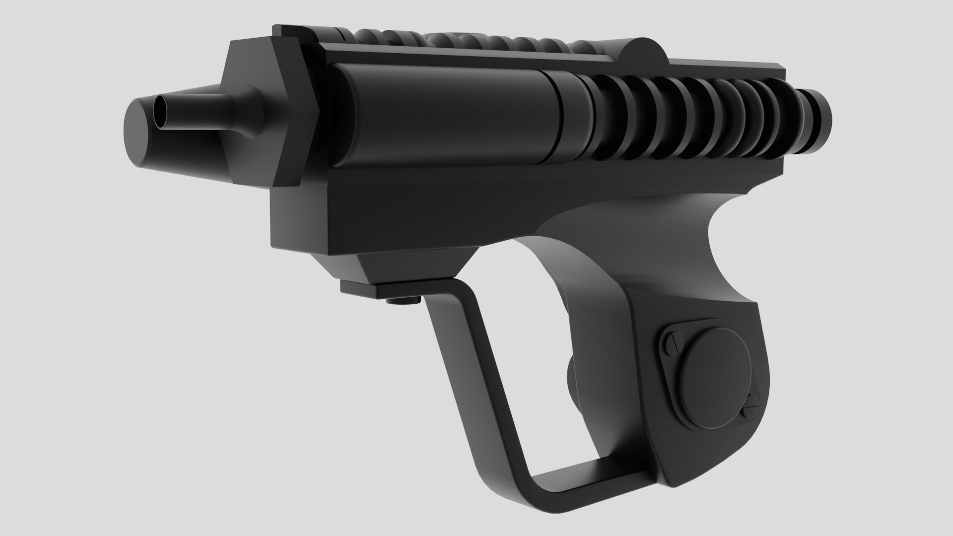 EC-17 Hold-Out Blaster Pistol 3D model_2